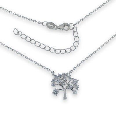 Collana Domar Gioielli Donna Collana argento 925 in Argento Cubic Zirconia NZB090182 - NZB090182